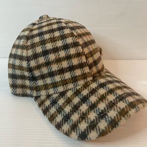 Hat Attack New York Everyday Plaid Cap Hat Adjustable Strap Back